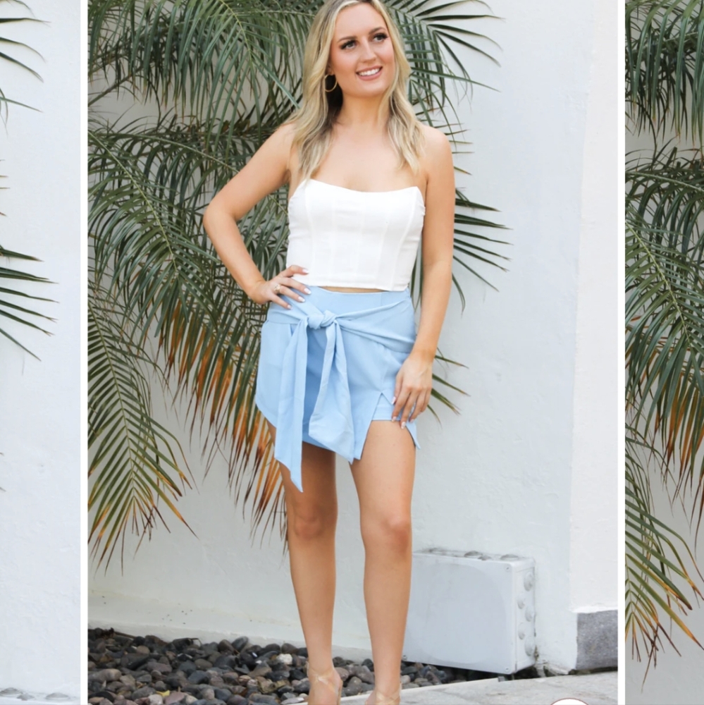 Bella and Bloom nilsa tie skort